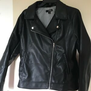 A.n.a Women’s Leather Jacket- Size Medium